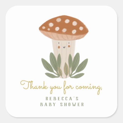 Little mushroom Birthday  Gift Tags
