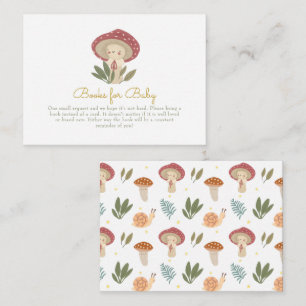 Little mushroom Books for Baby Enclosure Card
