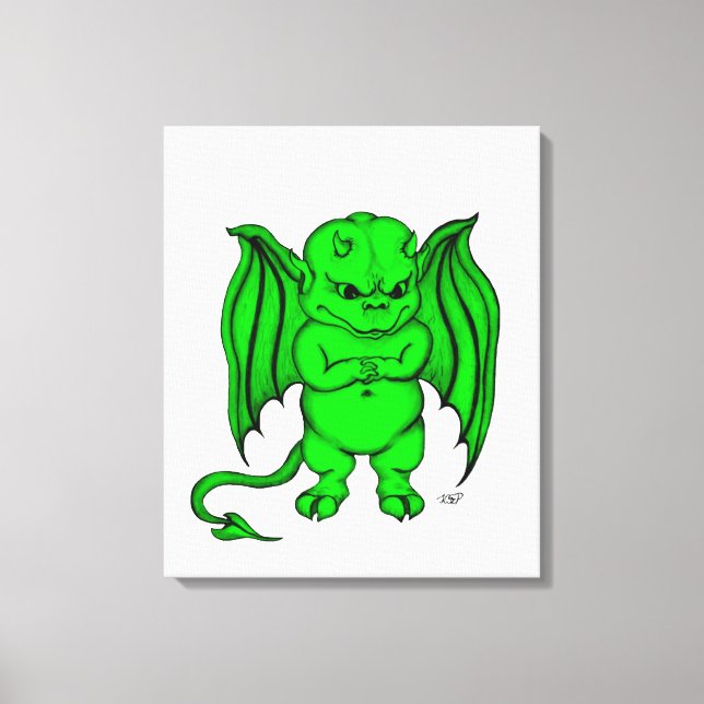 Little nasty Devil Canvas Print (Front)