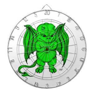 Little nasty Devil Dartboard With Darts
