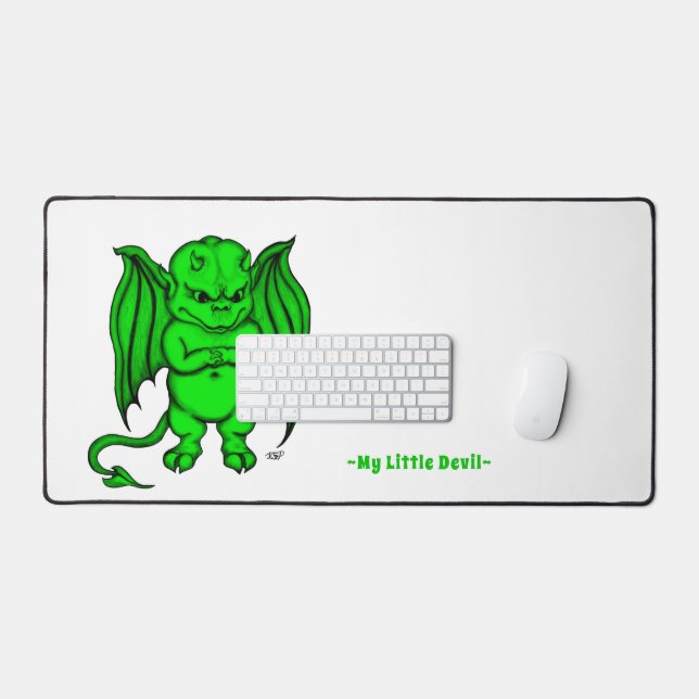 Little nasty Devil Desk Mat (Keyboard & Mouse)