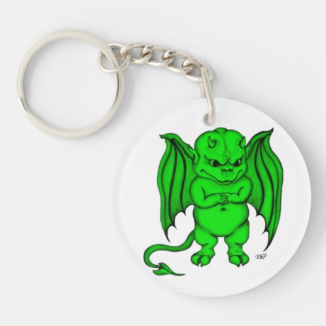 Little nasty Devil Keychain (Front)