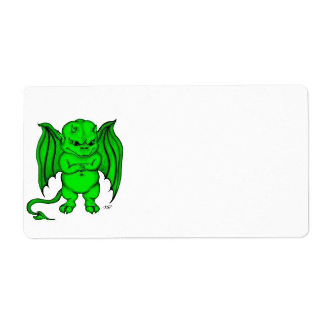 Little nasty Devil Label (Front)