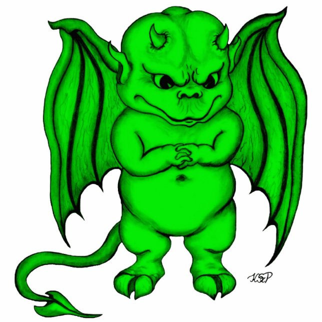 Little nasty Devil Statuette (Front)