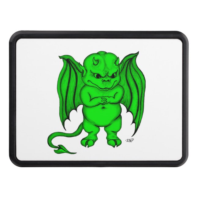 Little nasty Devil Tow Hitch Cover (Front)