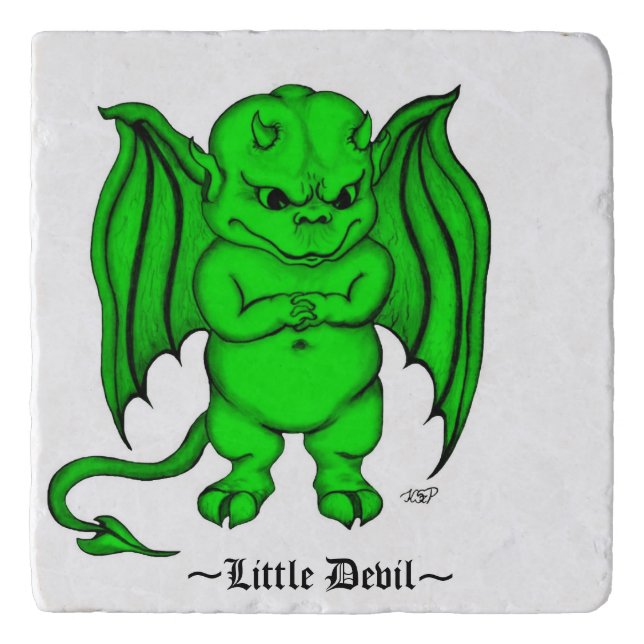 Little nasty Devil Trivet (Front)