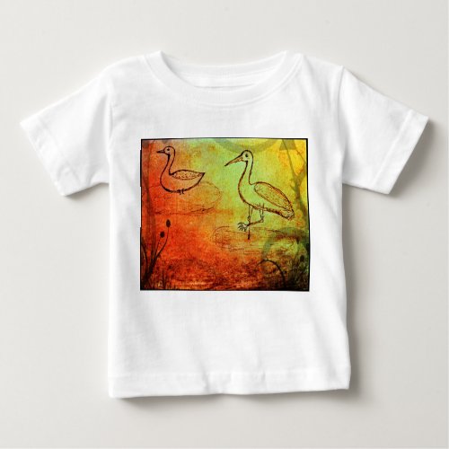 Little Nature Tales Rainy Playdate with Duck  Cr Baby T_Shirt