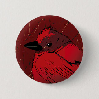 Little Network Bird Button