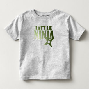 Little Ninja for Kids - Customizable Toddler T-shirt