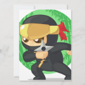 Little Ninja Holding Shuriken (Front)
