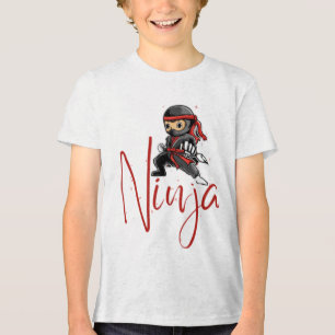 Little Ninja Tri-Blend Shirt
