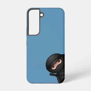 Little Ninja Warrior on Blue Samsung Galaxy S22 Case