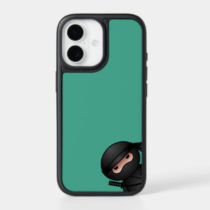 Little Ninja Warrior on Green iPhone 17 Case