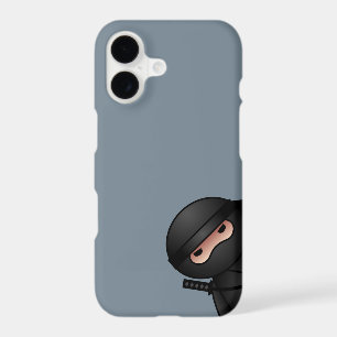 Little Ninja Warrior on Grey iPhone 17 Case