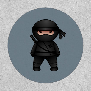Little Ninja Warrior on Grey Patch