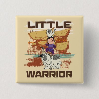 Little Noi &amp; Ongi - Little Warrior Button