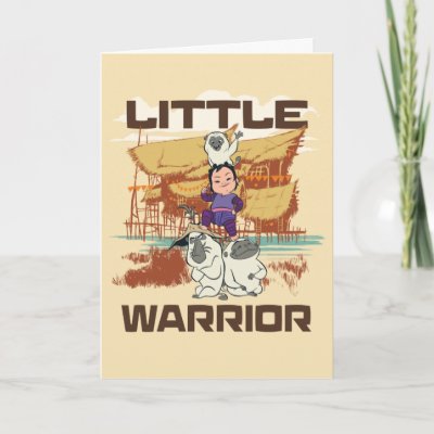 Little Noi &amp; Ongi - Little Warrior Card