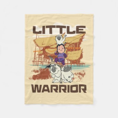 Little Noi &amp; Ongi - Little Warrior Fleece Blanket