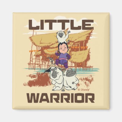 Little Noi &amp; Ongi - Little Warrior Magnet