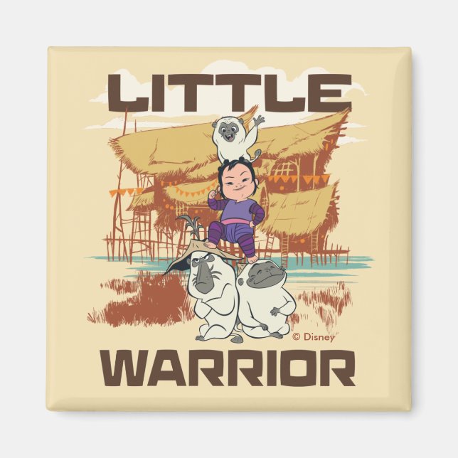Little Noi & Ongi - Little Warrior Magnet (Front)