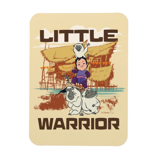 Little Noi & Ongi - Little Warrior Magnet (Vertical)