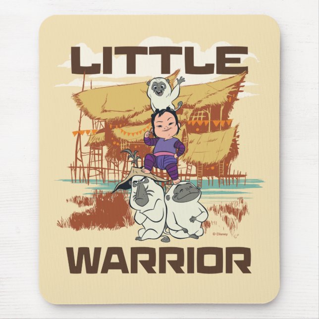 Little Noi & Ongi - Little Warrior Mouse Pad (Front)