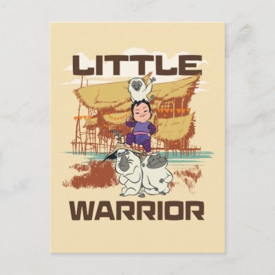 Little Noi &amp; Ongi - Little Warrior Postcard