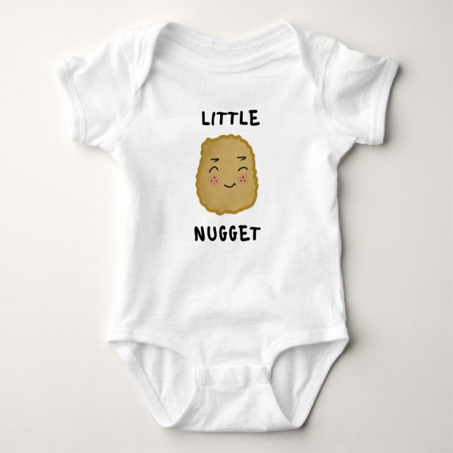 Little Nugget Baby Bodysuit (Front)