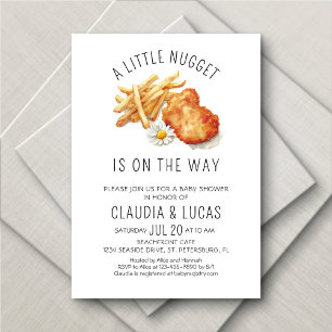 Little Nugget Baby Shower Invitation