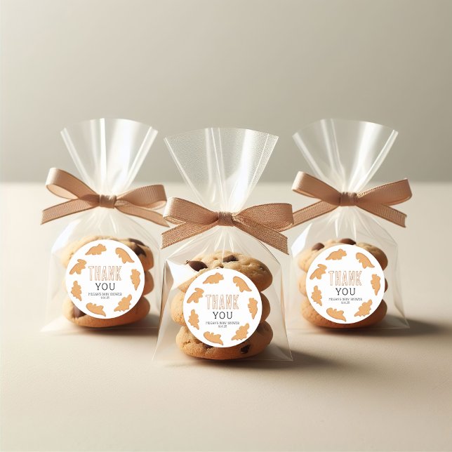 Little Nugget Baby Shower Thank you Favor Stickers (Creator Uploaded)