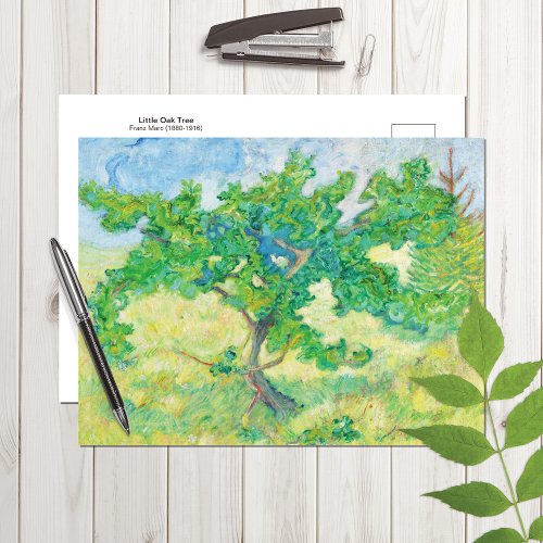 Little Oak Tree Franz Marc Postcard