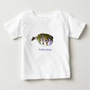 Little Ocean Critters Pufferfish Baby T-Shirt
