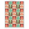 Little Octopuses Checkered Pattern