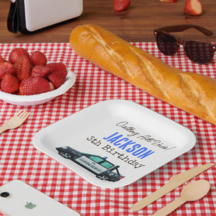 Little Officer Police Birthday   Personalized  Paper Plates