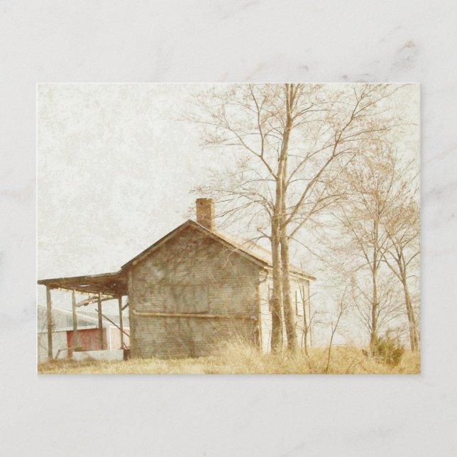 Little Old Building Postcard (Front)