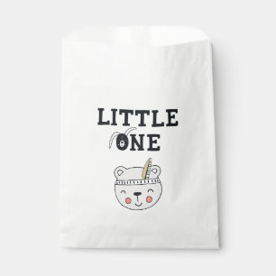 Little one   Baby Indian Picnic Bear   Favor Bag