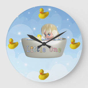 Little One Bath Wall Clock