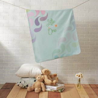 Little One - Colorful Paisley Baby Blanket