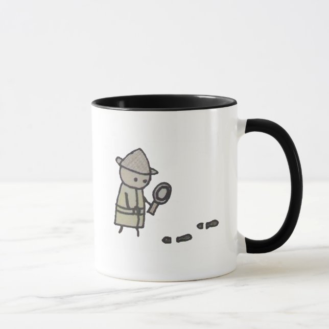Little One detective ringer mug (Right)