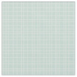 Little One Hand Drawn Grid - soft teal Fabric