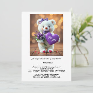Little One’s Big Day" Invitation