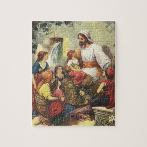 Little Ones To Him Belong Jigsaw Puzzle