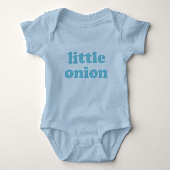 little onion t-shirt baby bodysuit (Front)