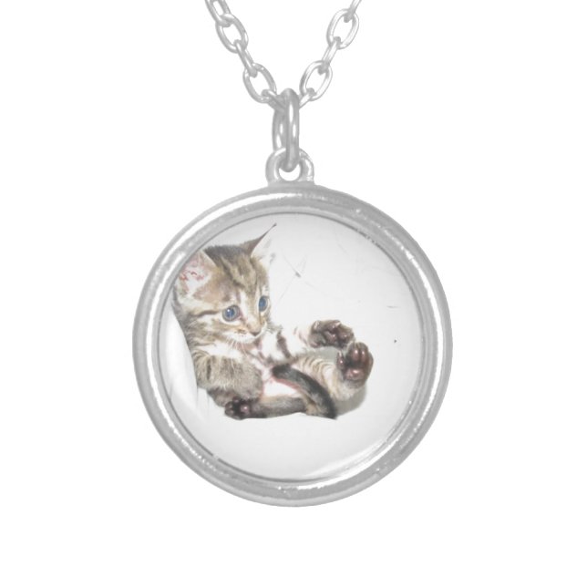 Little orphan Annie Silver Plated Necklace (Front)