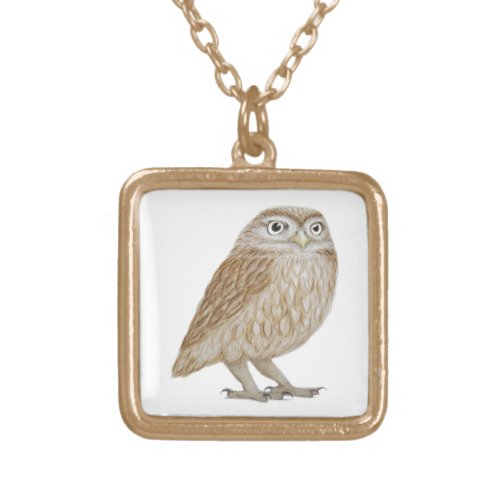 Little Owl 2011 Gold Plated Necklace