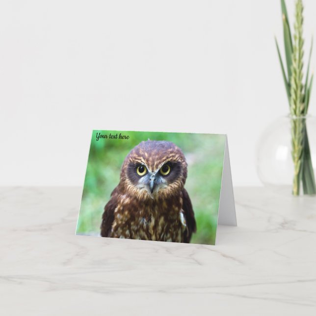 Little Owl Card (Front)
