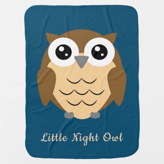 Little Owl Design Baby Blanket