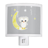 Little Owl | Gray Night Light (Front)