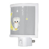 Little Owl | Gray Night Light (Left)