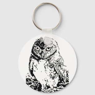 little owl keychain